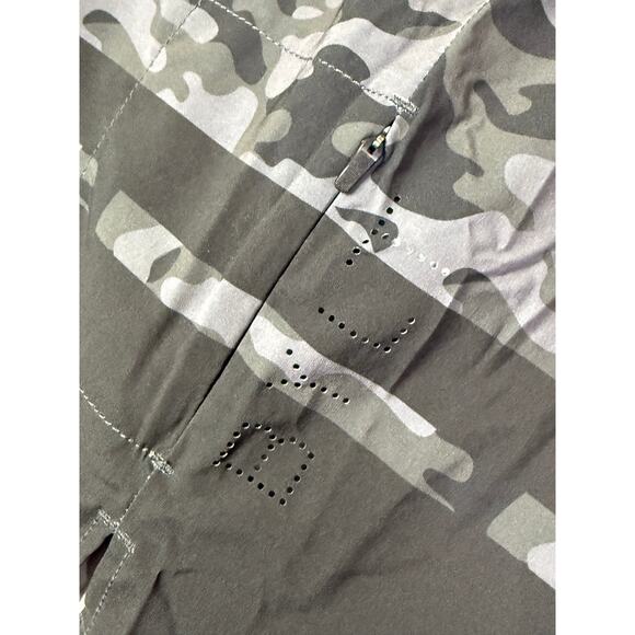 BYLT Premium Basics Coastal Boardshort Swim Trunks Shorts Camo Gray Black Men XL - Picture 2 of 11